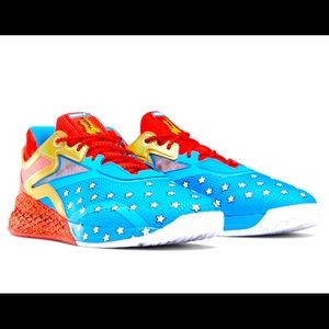 Reebok Nano X Wonder Woman sneakers NIB! Rare!